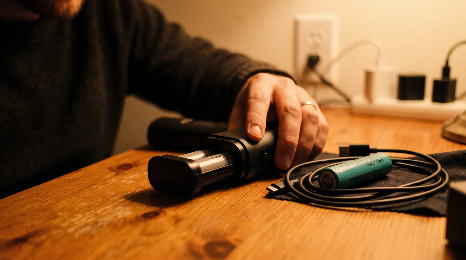 AZARIUS · Batteritid och laddning
