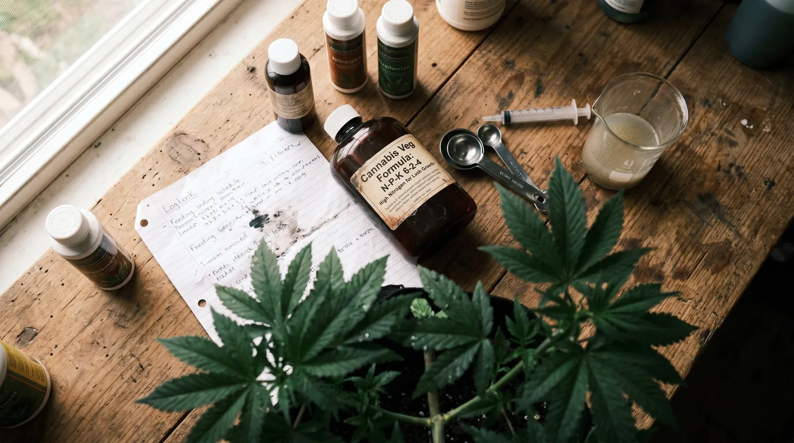 AZARIUS · Trin 1: Forstå hvad NPK faktisk gør i en cannabisplante