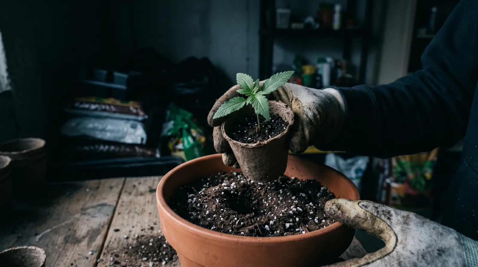 AZARIUS · Trin 5: Vælg den rigtige startpotte og planlæg omplantningen