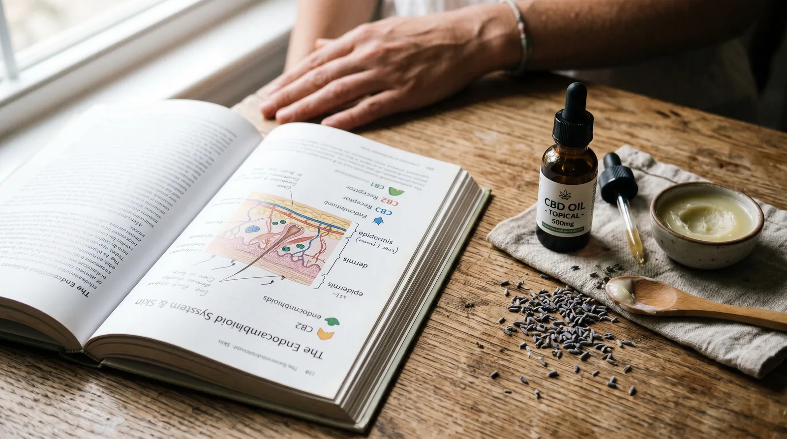 AZARIUS · Vad har huden med cannabinoider att göra?