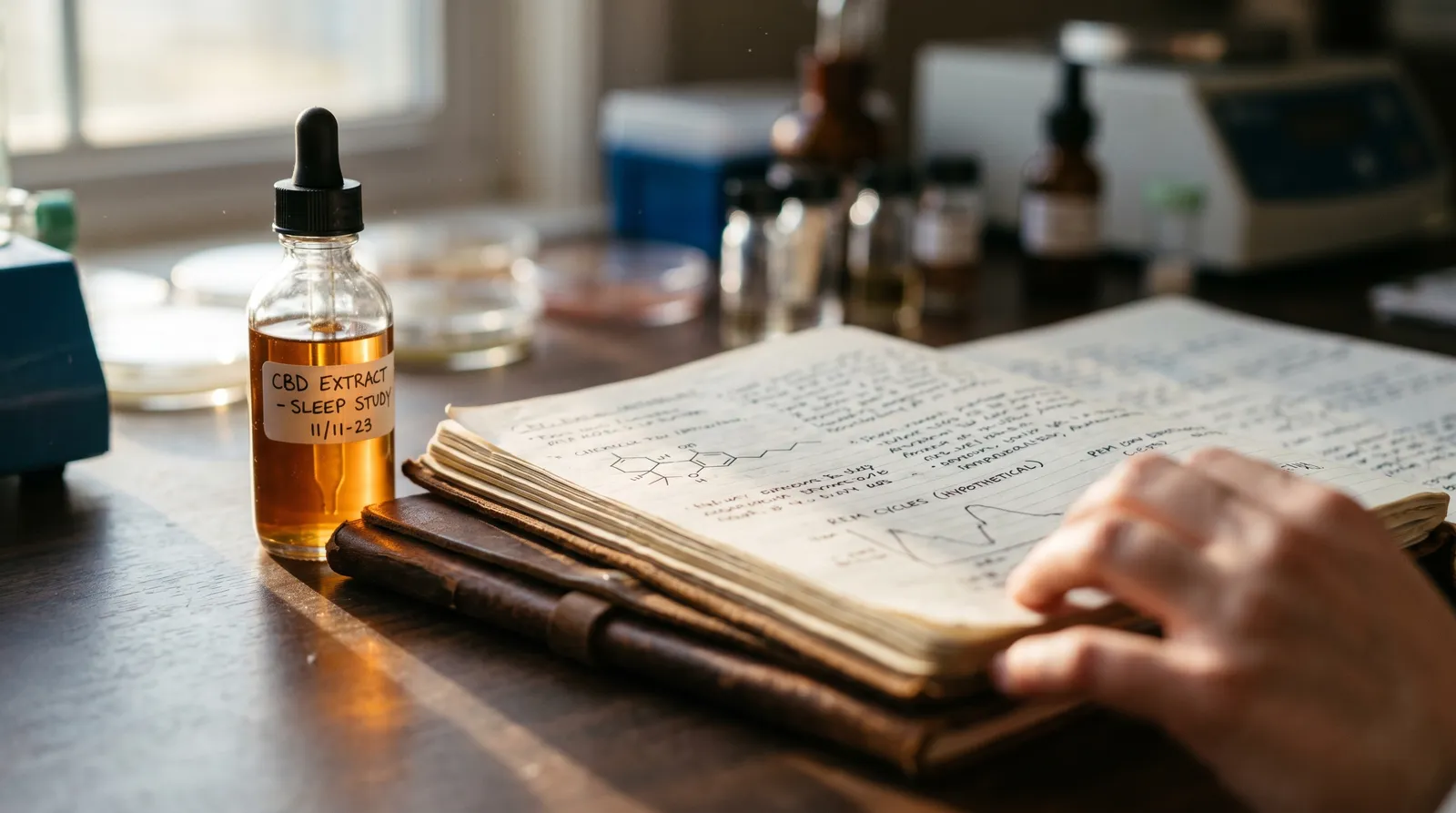 AZARIUS · Hur kan CBD teoretiskt påverka sömnbiologin?