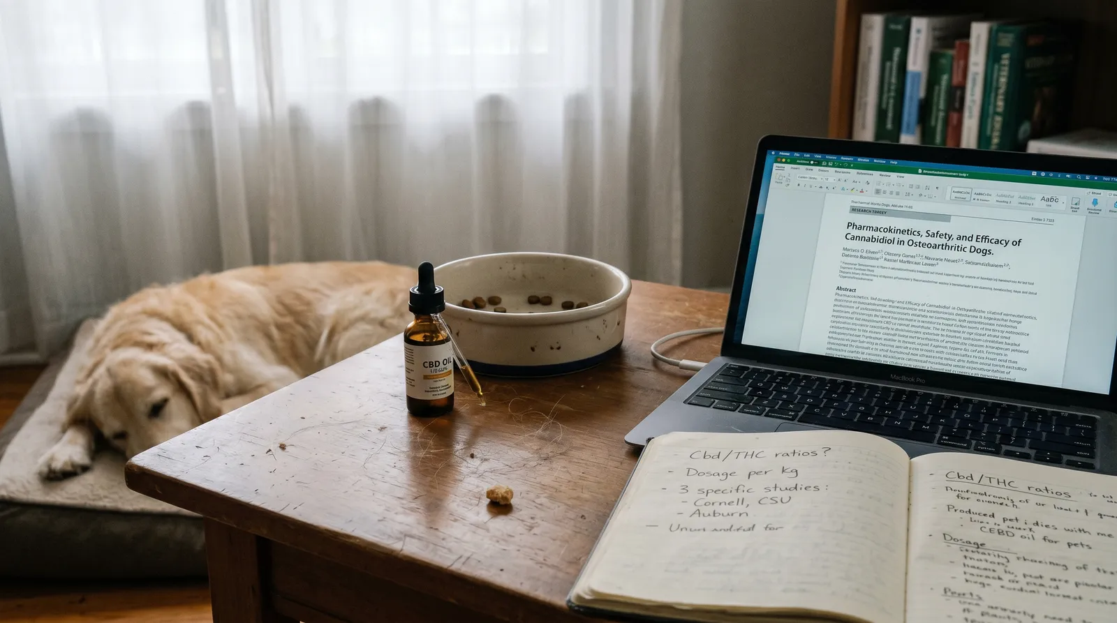AZARIUS · Steg 2 — Förstå vad veterinärforskningen faktiskt har mätt