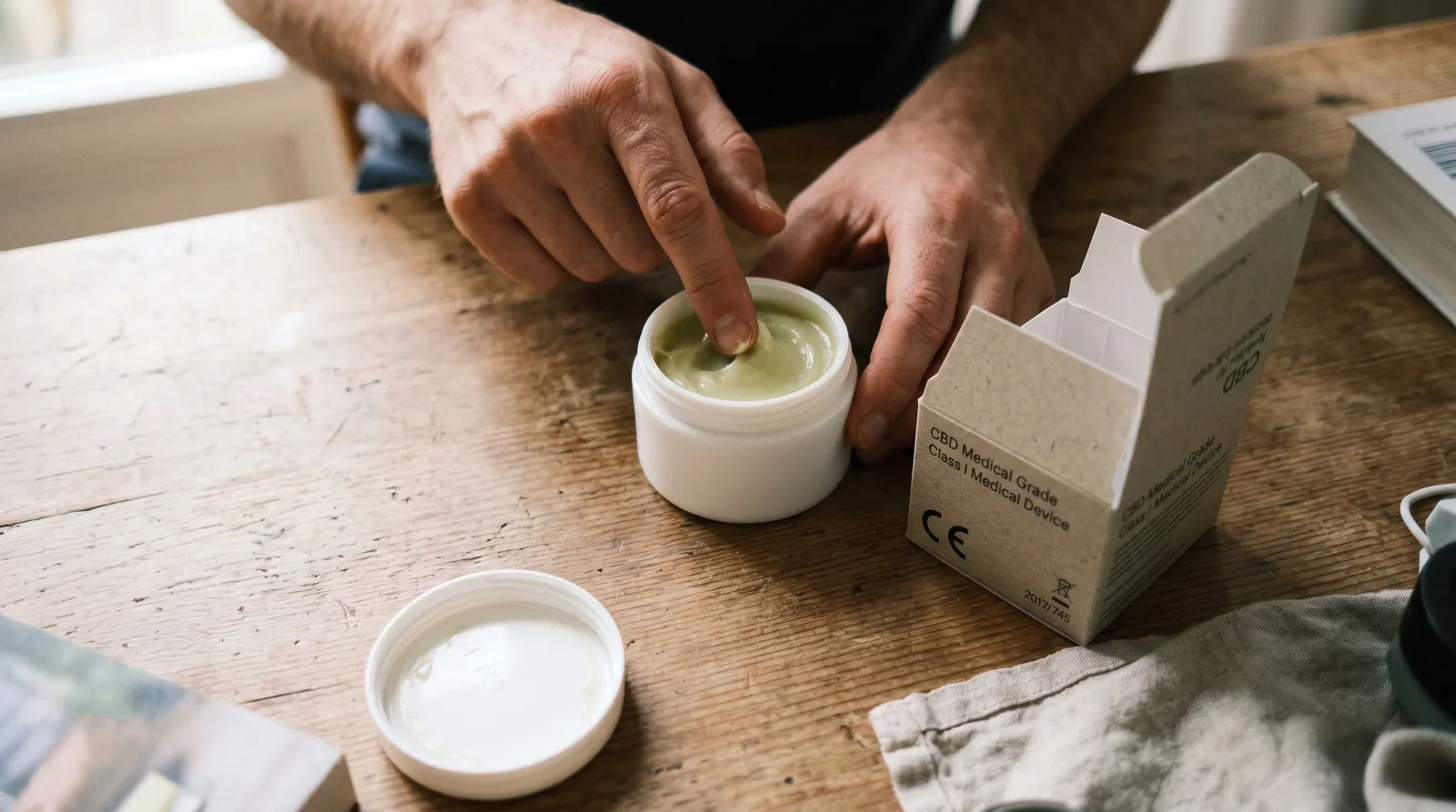 AZARIUS · Hvad er CBD-cremer — og hvad betyder »Klasse I medicinsk udstyr« egentlig?