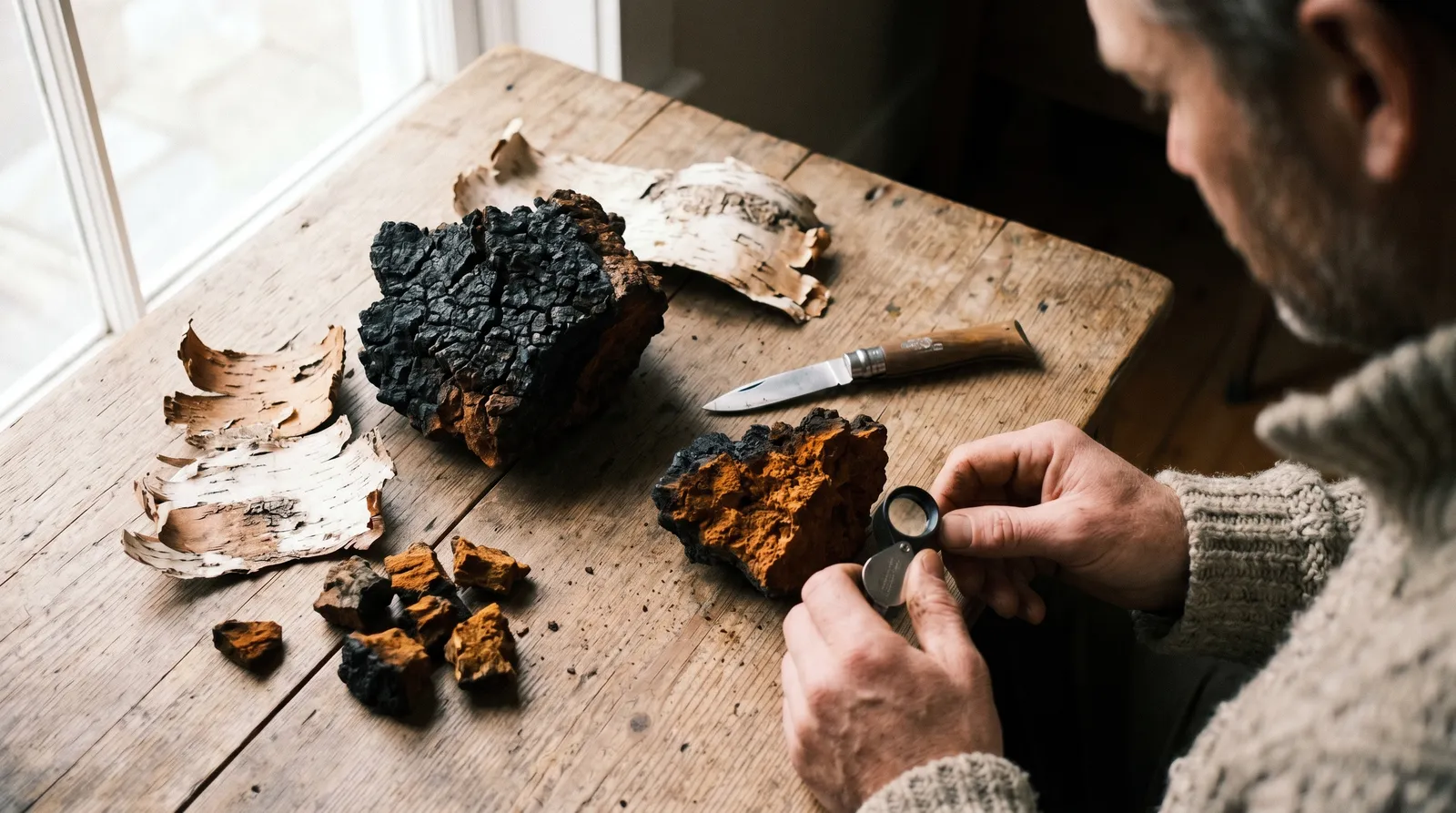 AZARIUS · What is chaga, exactly — a mushroom?
