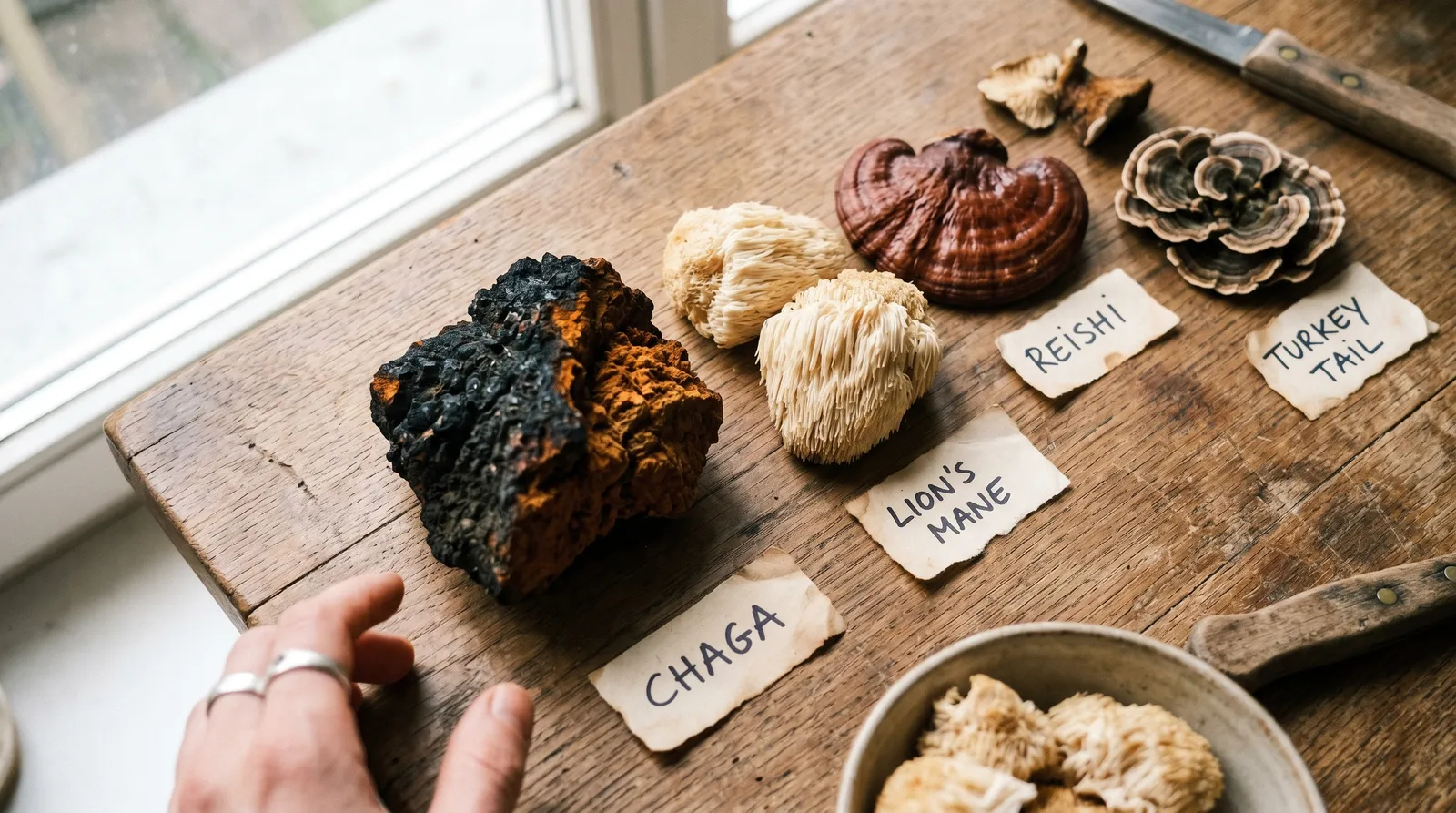 AZARIUS · Chaga Sustainable Harvesting Compared to Other Functional Mushrooms