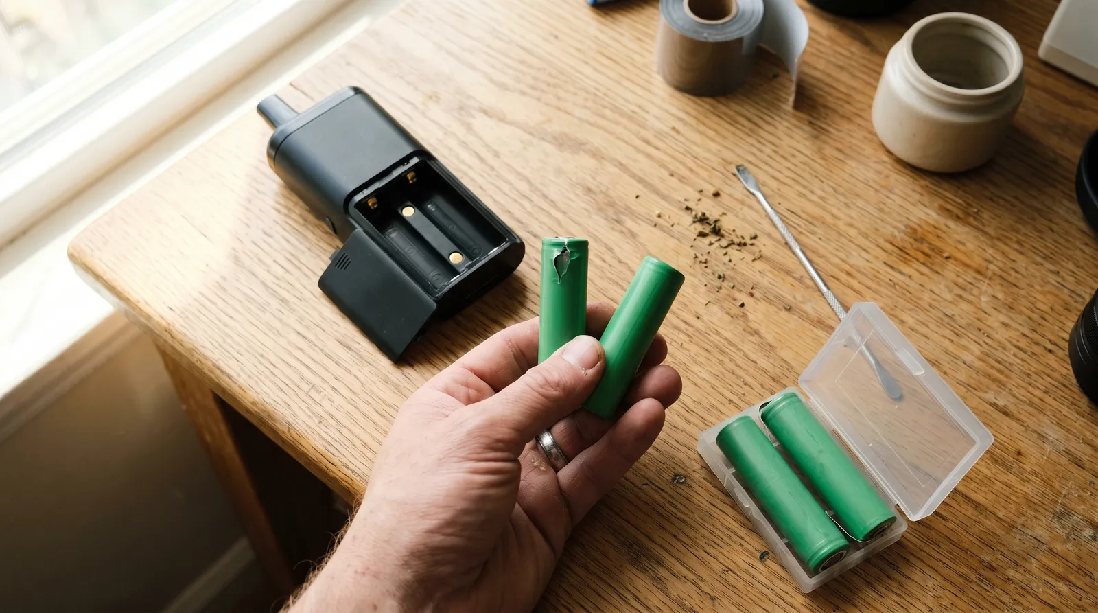 AZARIUS · Några ord om batterisäkerhet