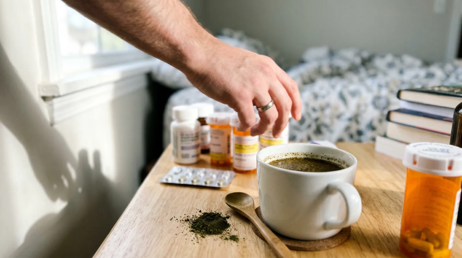 AZARIUS · Krok 6: Z czym nie łączyć kratom