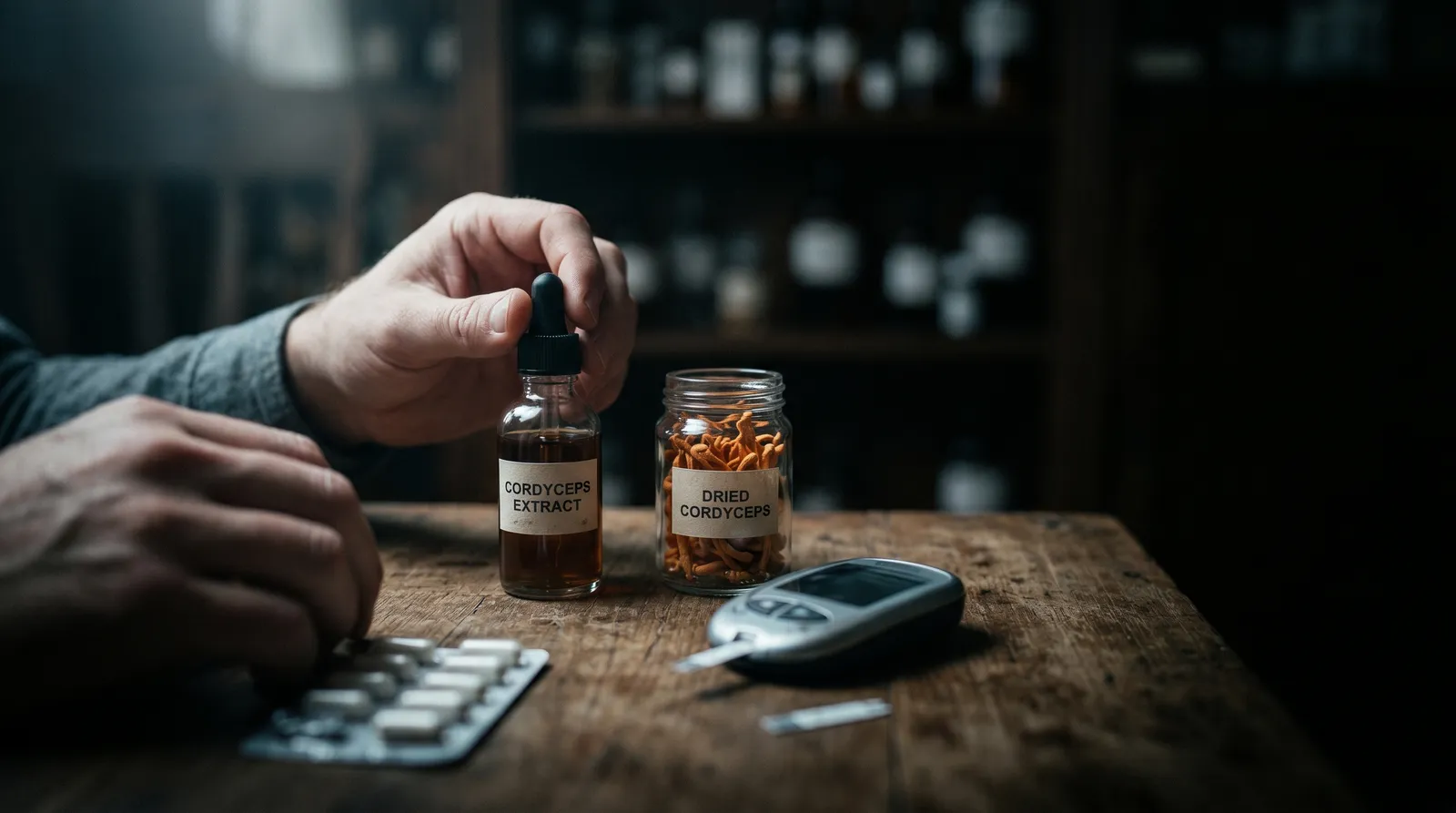 AZARIUS · Blodsukkerinteraktioner: cordyceps, maitake og diabetesmedicin