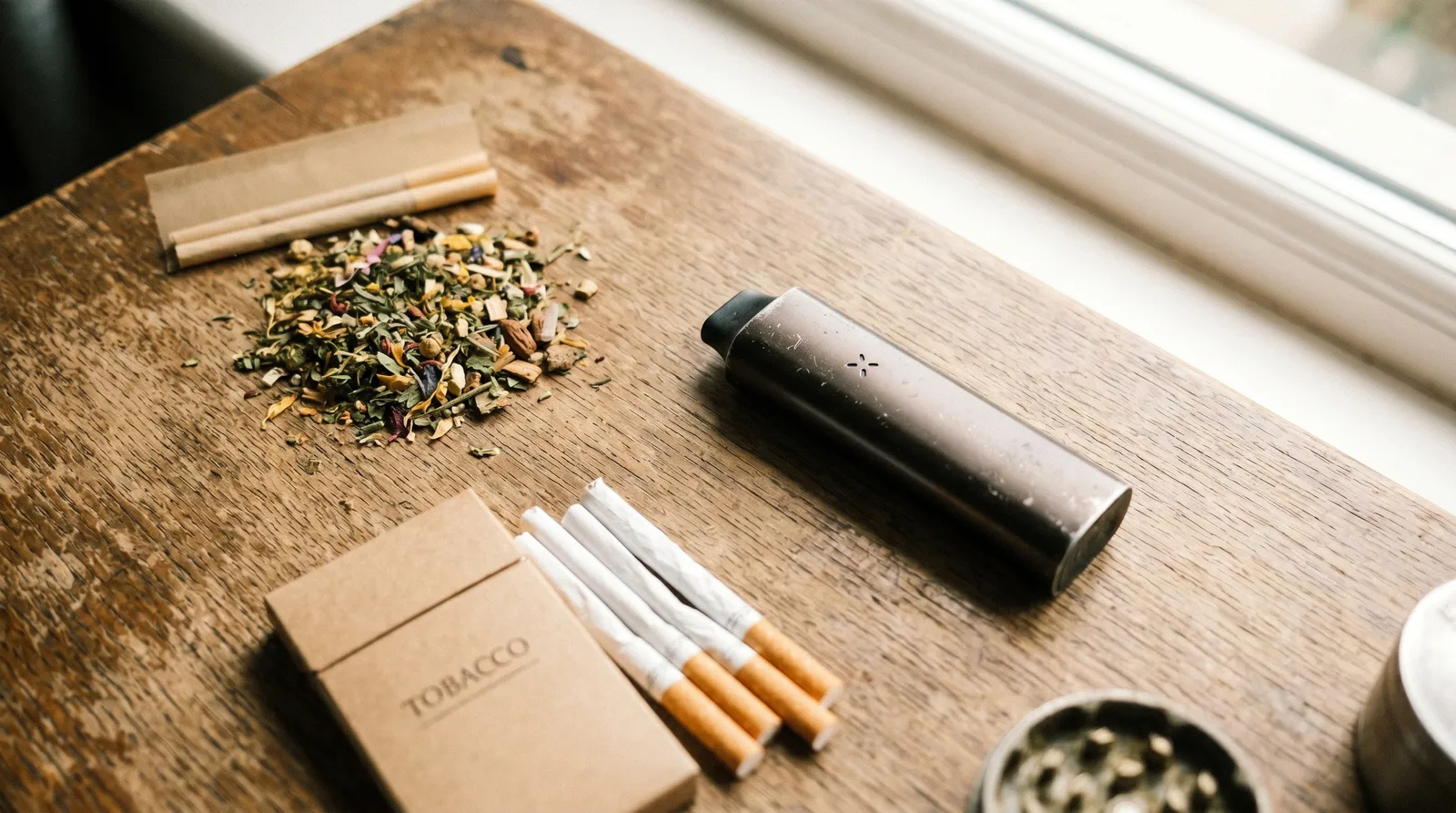 AZARIUS · Örtblandningar jämfört med tobak och vaporizer