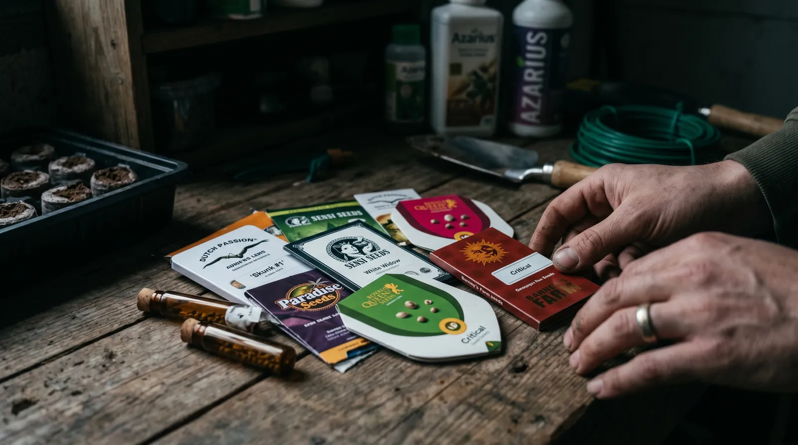 AZARIUS · Cannabis-Samen und Grow-Zubehör bei Azarius