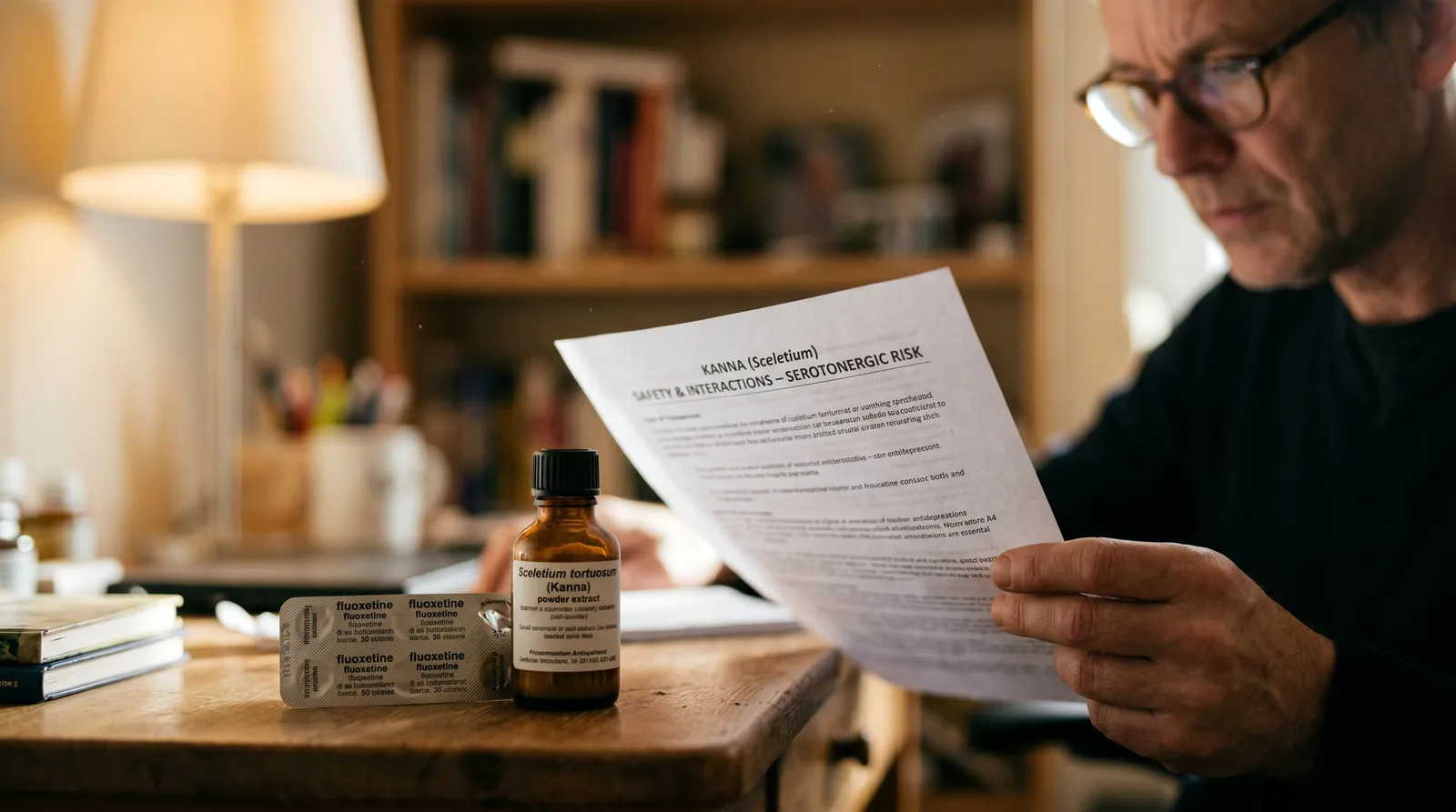 AZARIUS · Das serotonerge Risiko — warum es entscheidend ist