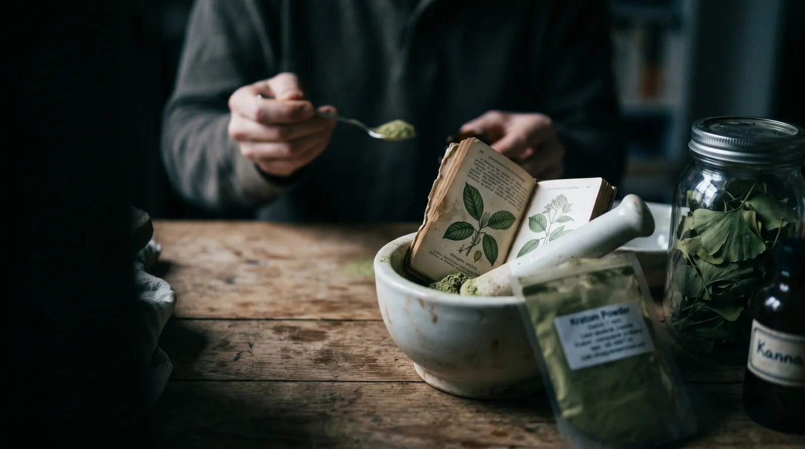AZARIUS · Como a Dosagem de Kratom se Compara a Outros Botânicos
