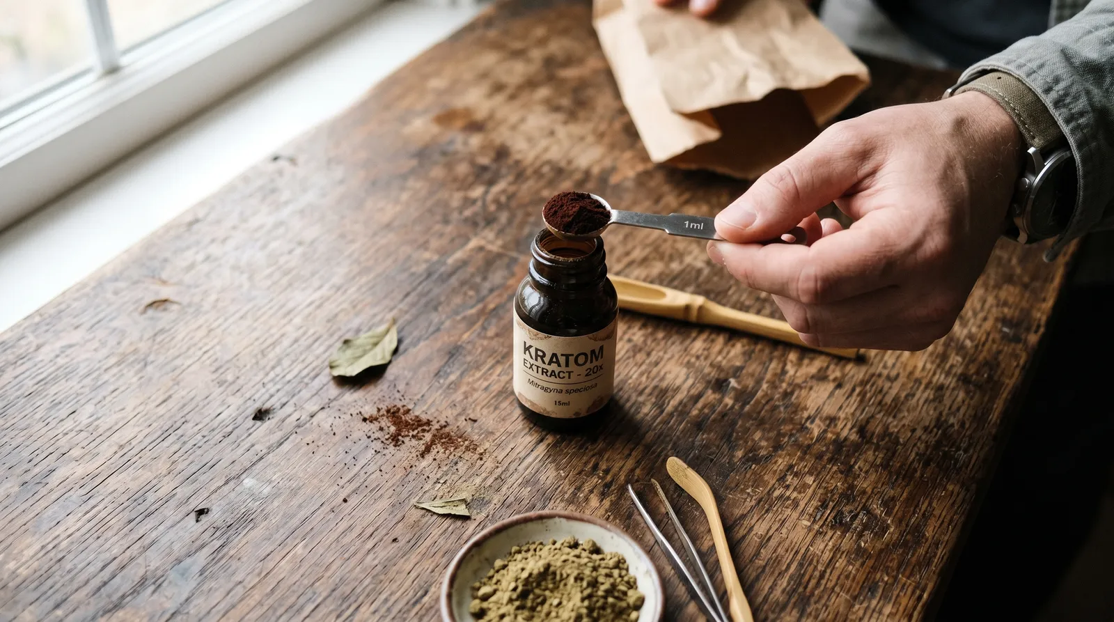 AZARIUS · Was genau ist ein Kratom Extrakt?