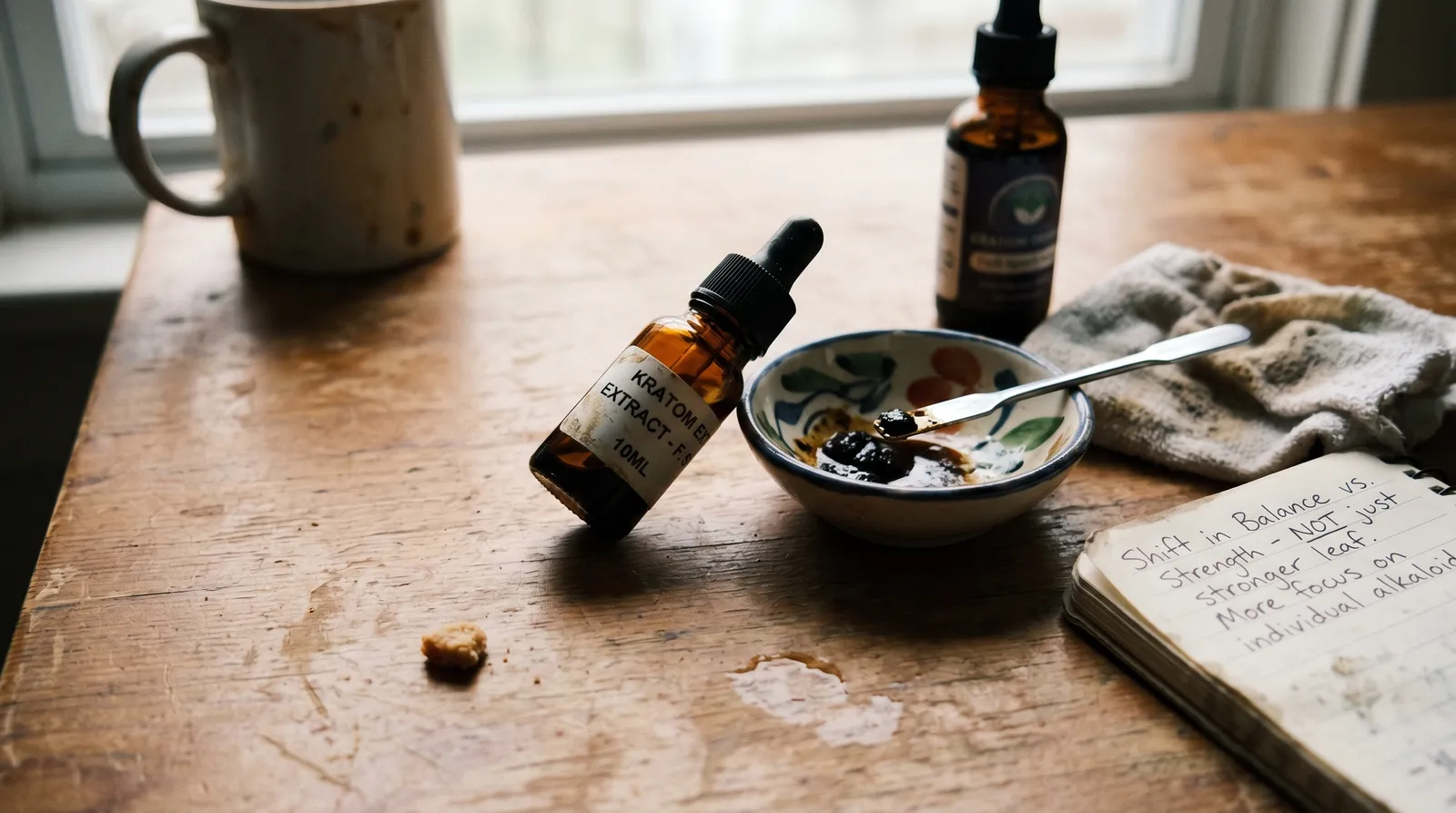AZARIUS · Why Kratom Extracts Are Not Just "Stronger Leaf"