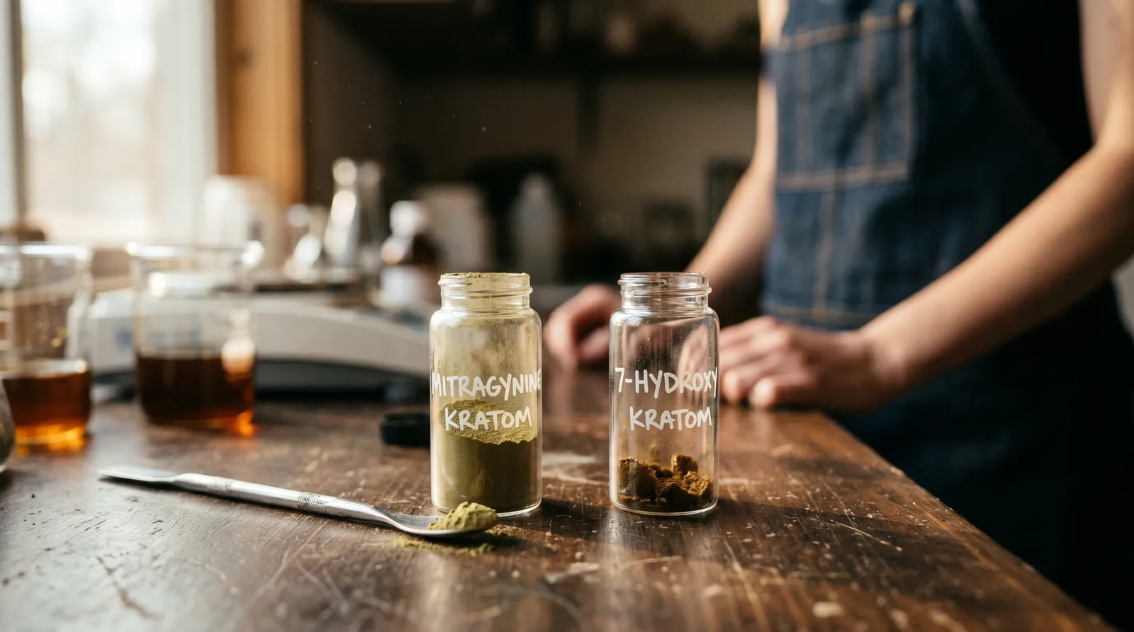 AZARIUS · Kratom vs. Opioide: Ein pharmakologischer Vergleich