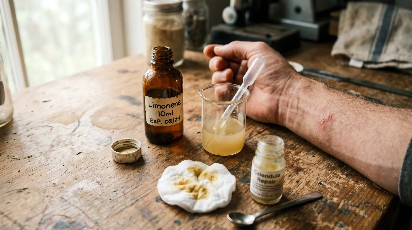 AZARIUS · Oxidation och hudsensibilisering