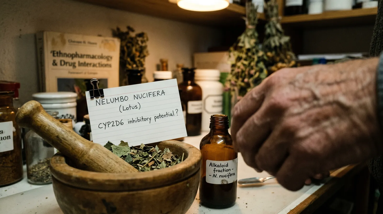 AZARIUS · CYP2D6-signalen i Nelumbo nucifera