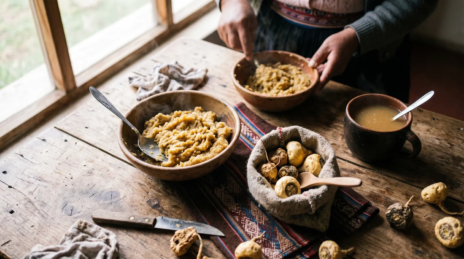 AZARIUS · Maca som livsmedel kontra maca som kosttillskott
