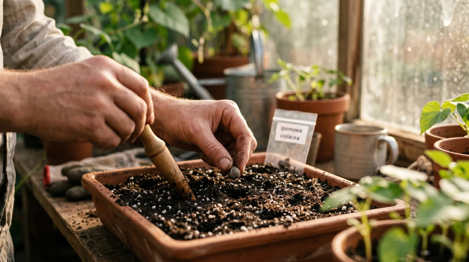 AZARIUS · Growing Morning Glories for Seeds
