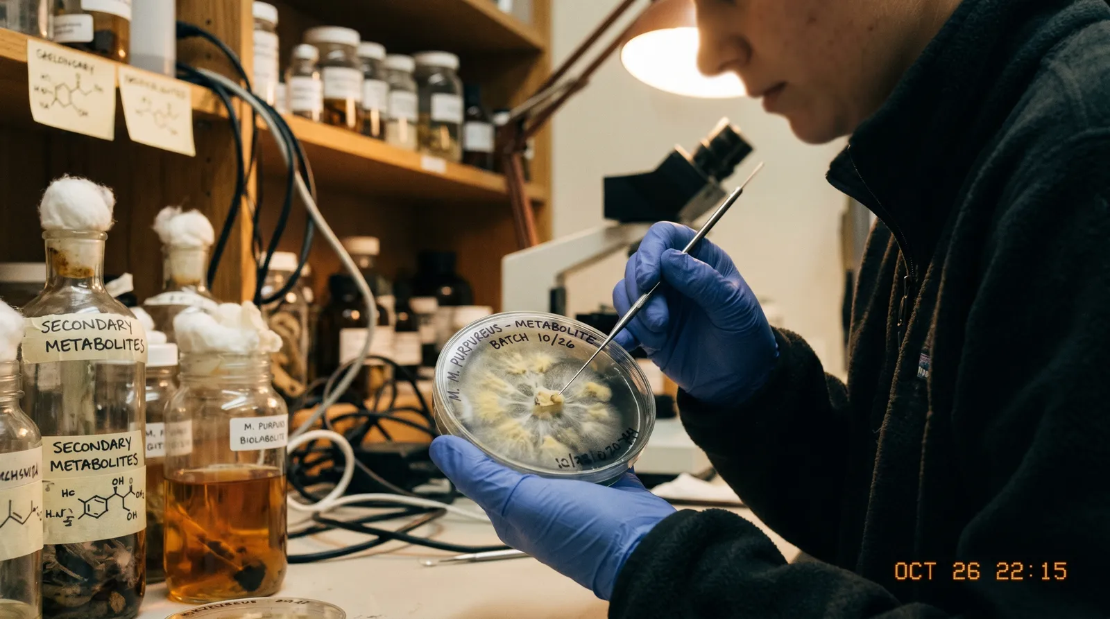 AZARIUS · Sekundære metabolitter: hvor stofferne kommer fra