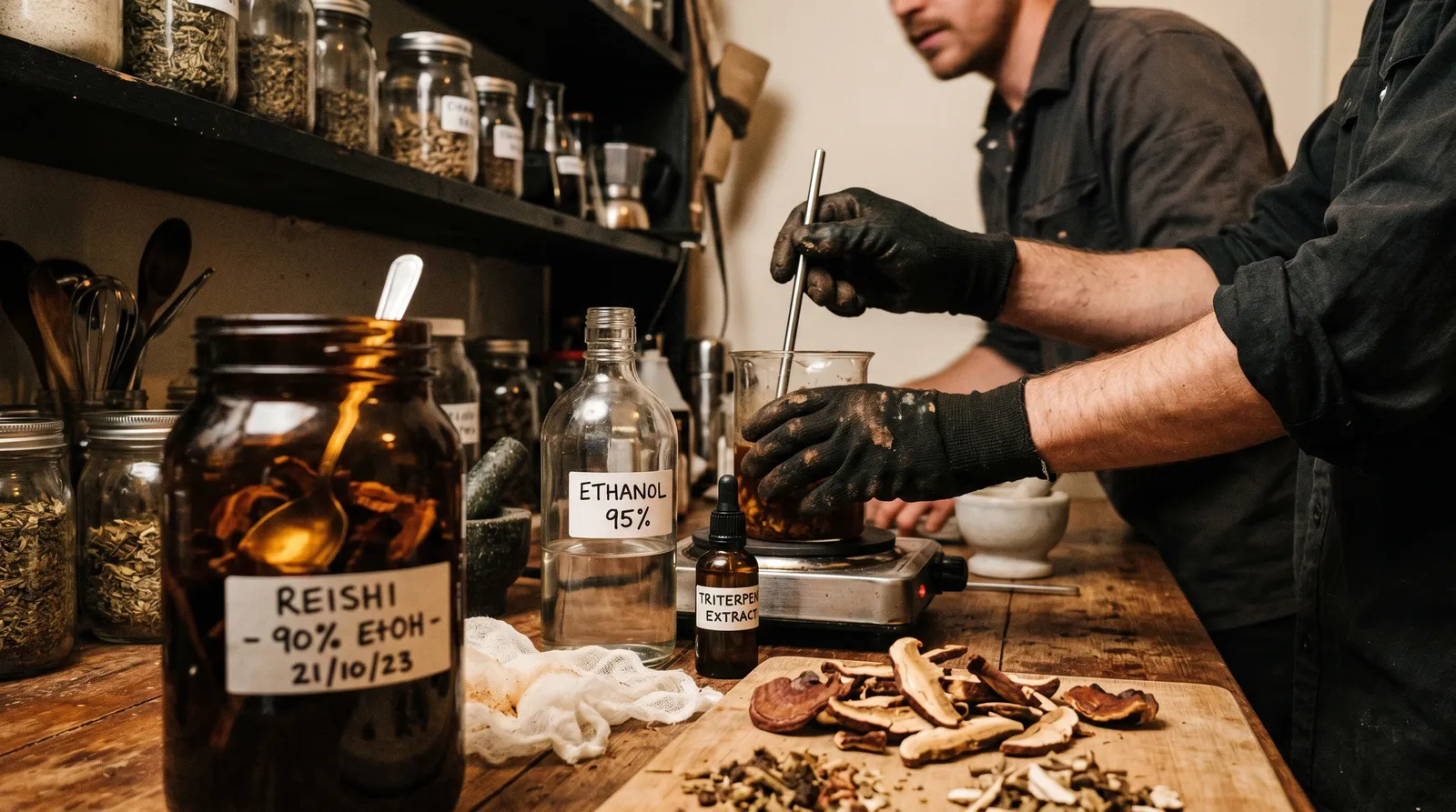 AZARIUS · Alkoholekstraktion og dobbeltekstraktion