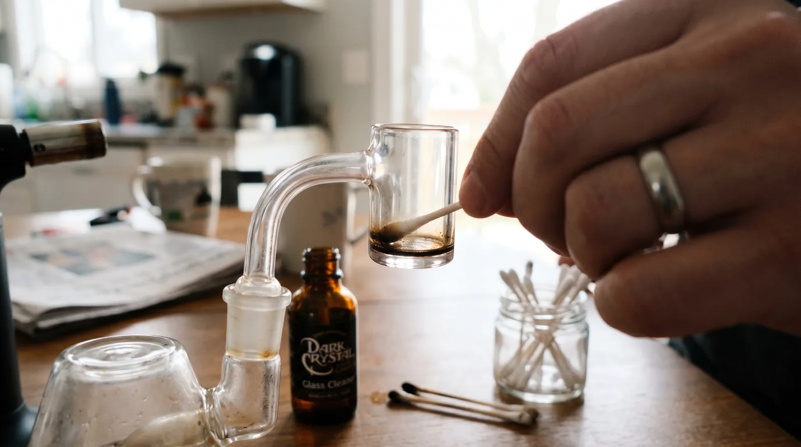 AZARIUS · Schritt 5: Nach jedem einzelnen Dab reinigen