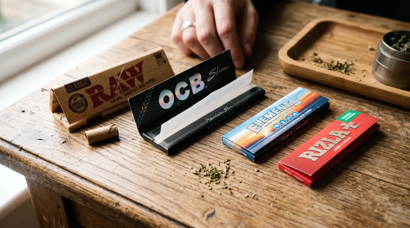 AZARIUS · Rolling Papers im Vergleich: Übersicht
