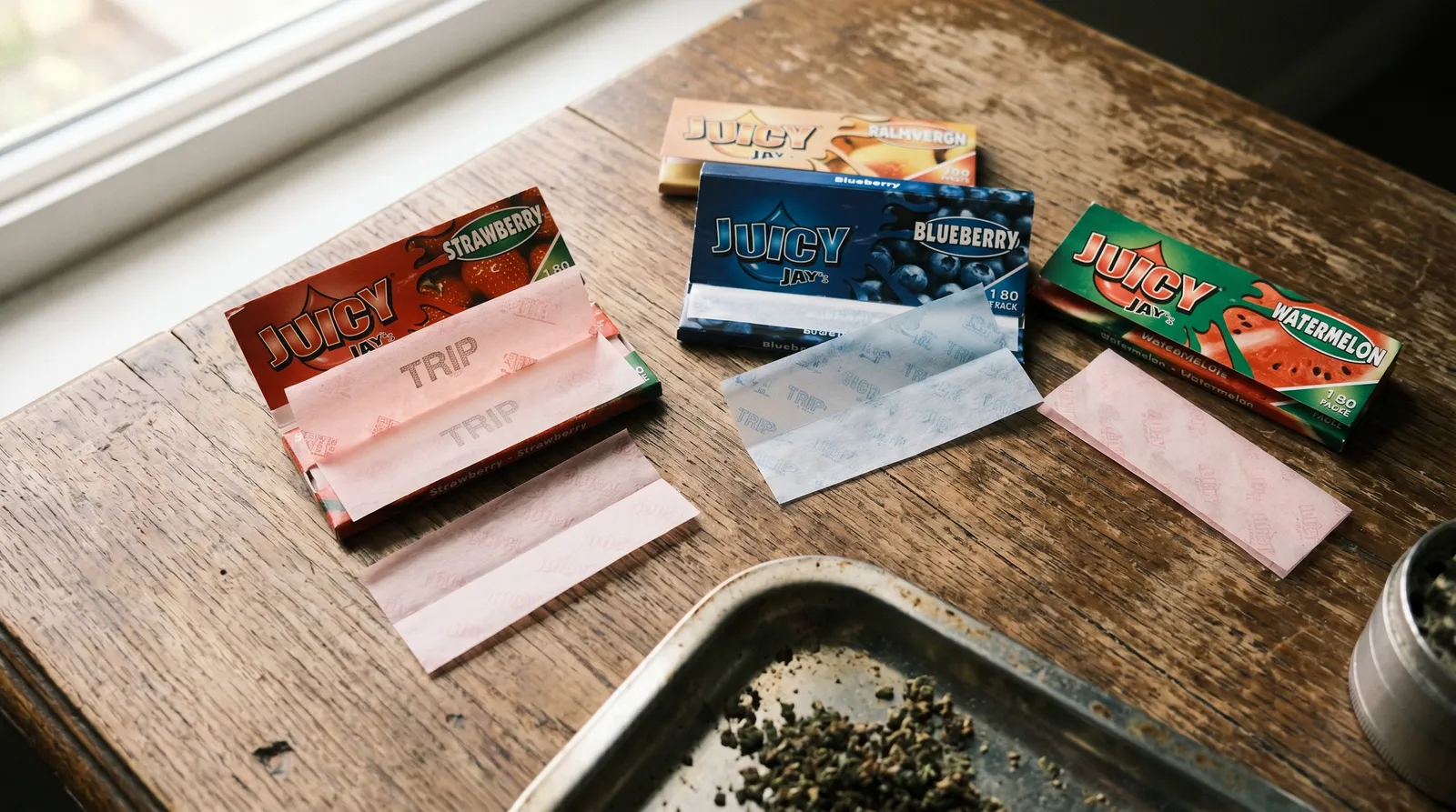 AZARIUS · Was ist mit aromatisierten Papieren?