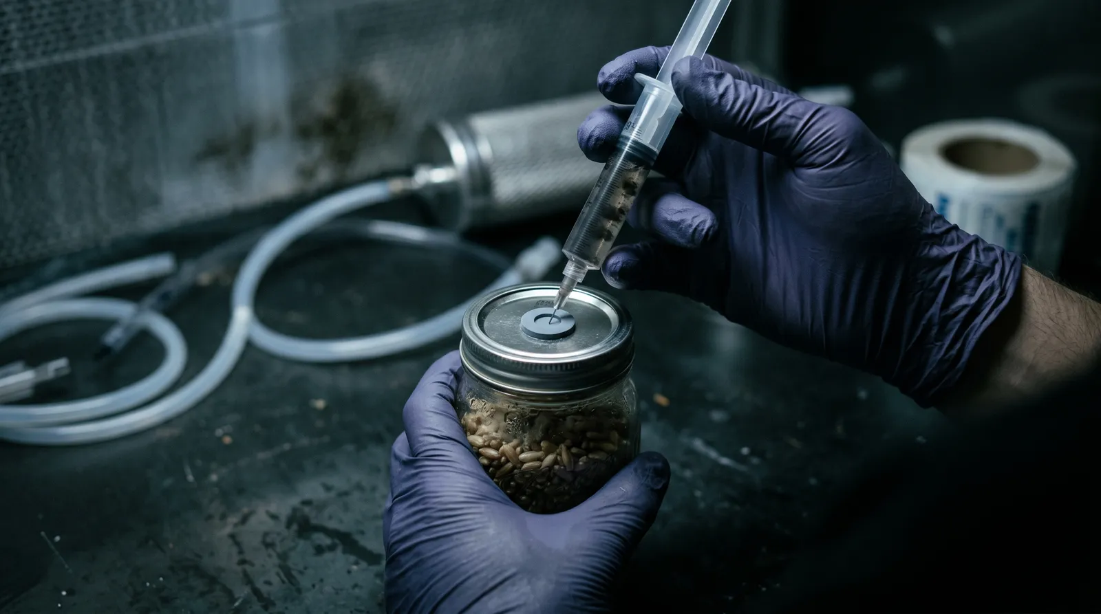 AZARIUS · How to Use a Spore Syringe: Step by Step