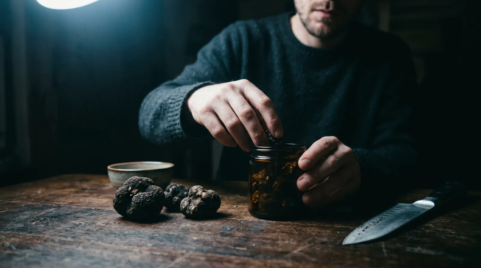 AZARIUS · Trin 5: Tørring af truffles til langtidsopbevaring