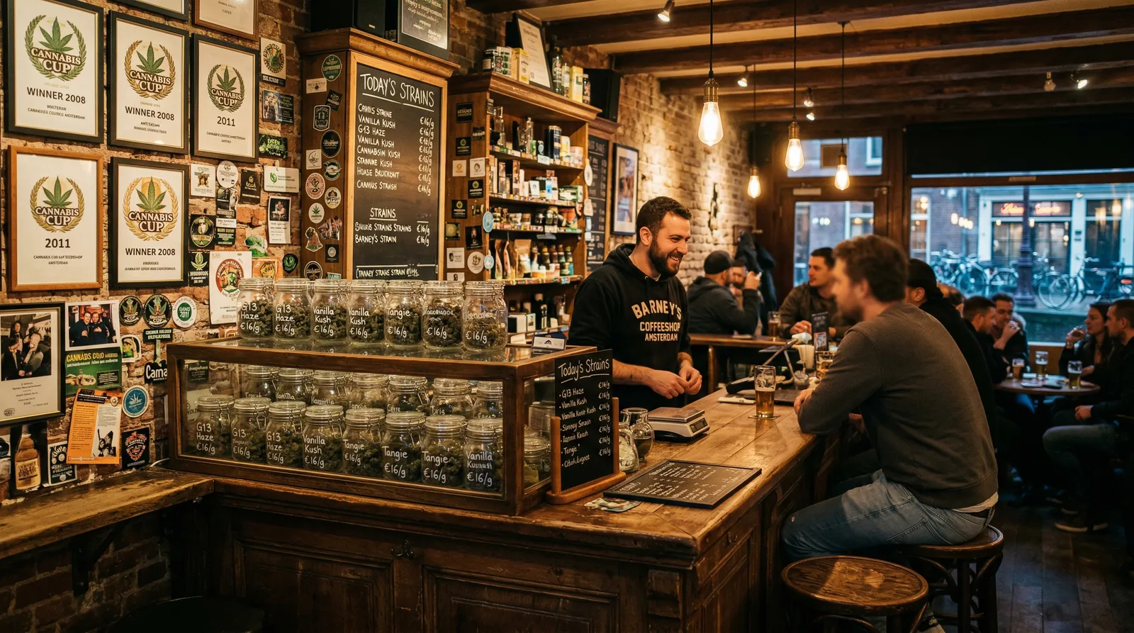 AZARIUS · Grey Area — Best Coffeeshop in Amsterdam for Quality