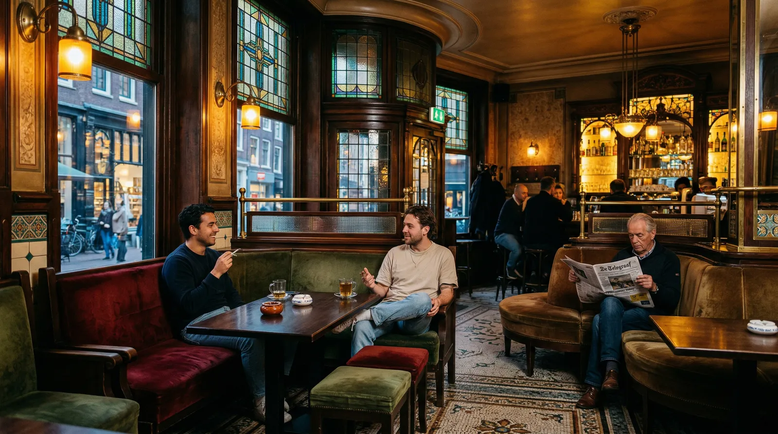 AZARIUS · Dampkring — Best Coffeeshop in Amsterdam for Atmosphere