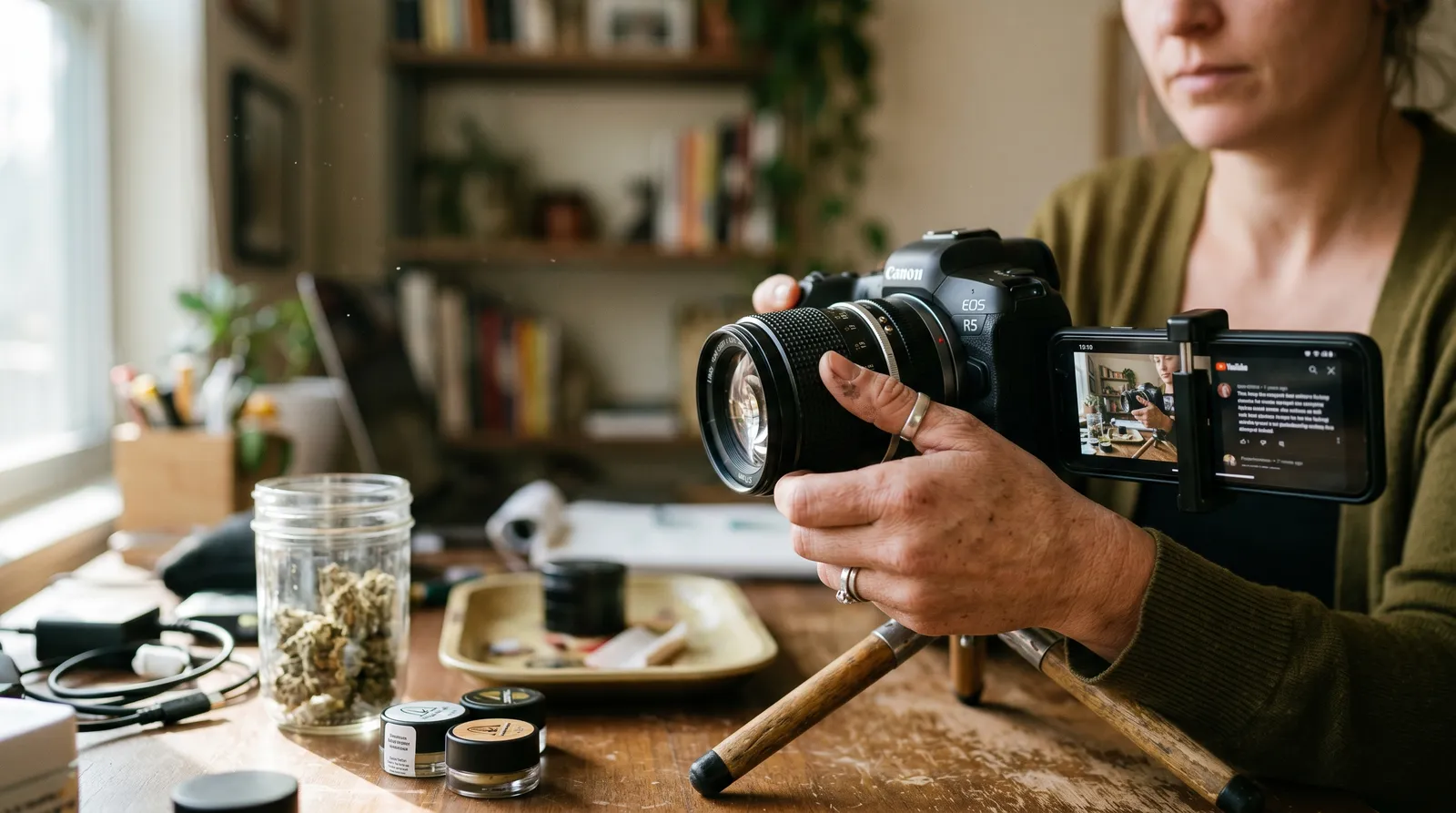 AZARIUS · Innehållsskapare som styr hur folk lär sig och köper cannabis