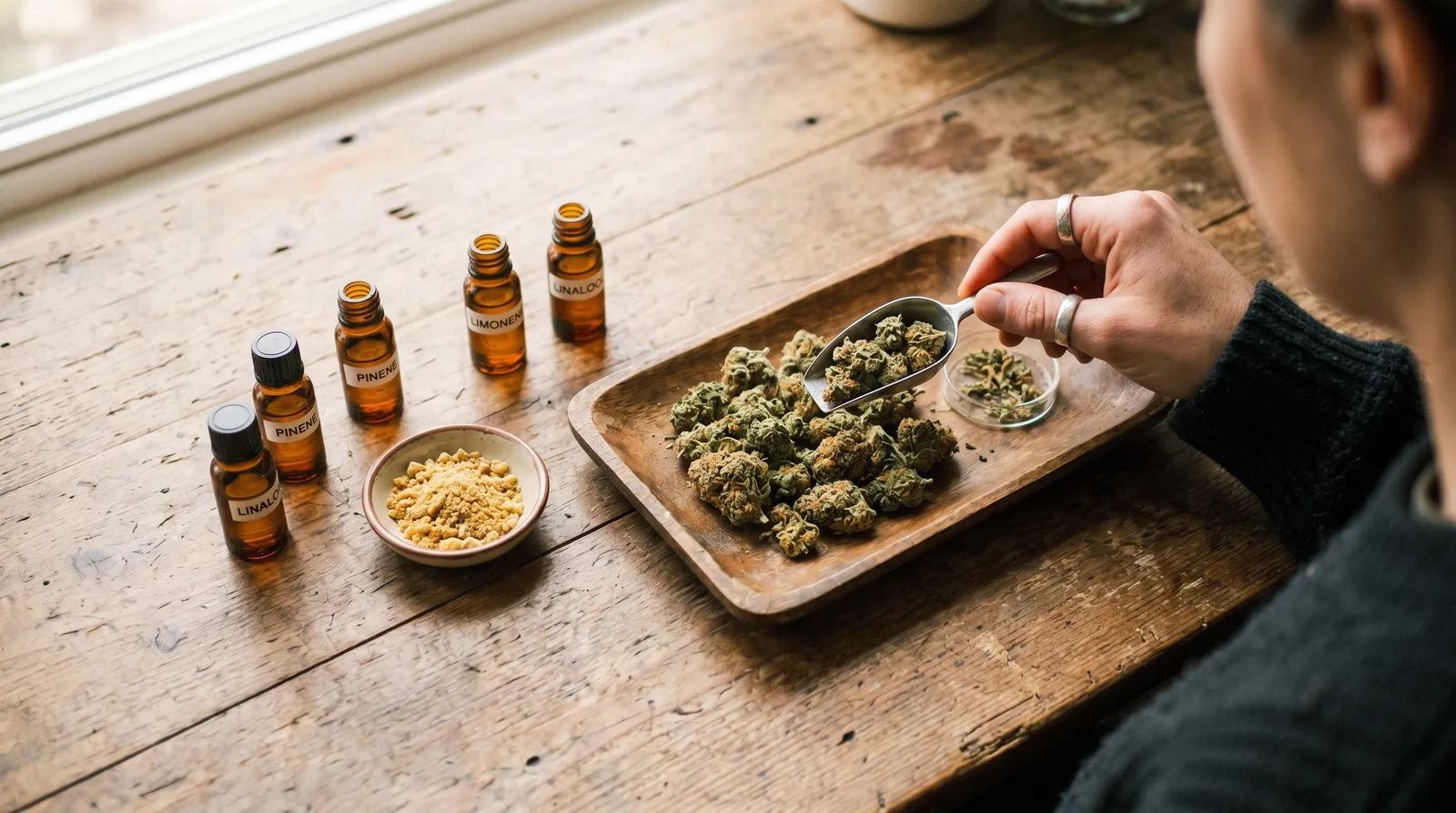 AZARIUS · Isolierte Terpene vs. Terpene in der Vollpflanze