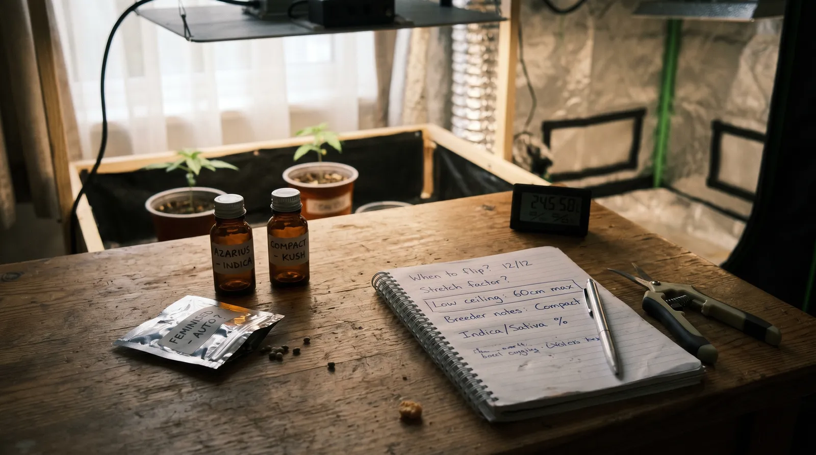 AZARIUS · Azarius cannabisfrön och odlingsutrustning